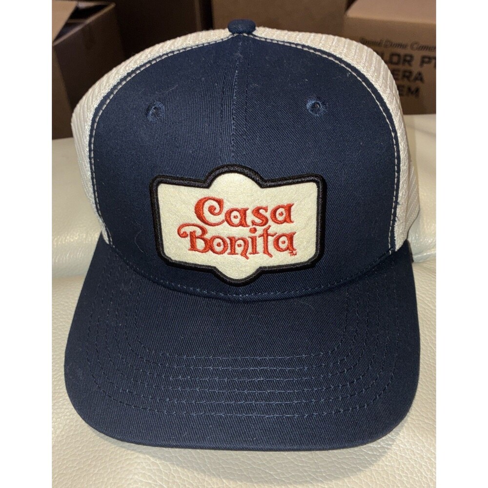 SOLD OUT Official Casa Bonita Navy Badge Mid Crown Hat - NWT Denver South Park